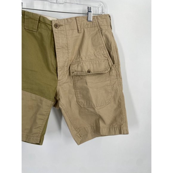 Engineered Garments × BEAMS PLUS men's SHORTS 2 TONE SIZE 32 CARGO - Picture 2 of 7